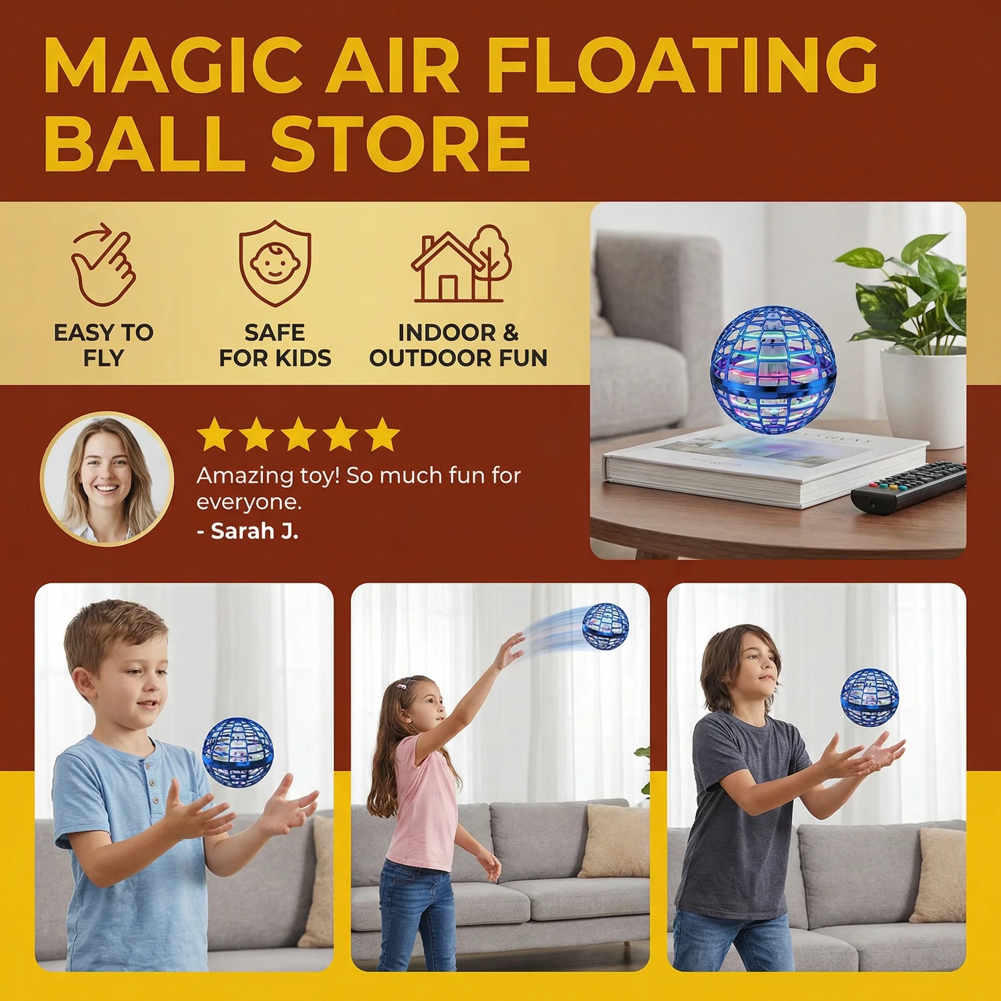 🔥Last Day 50% OFF🔥 Magic Air Floating Ball thumbnail 3