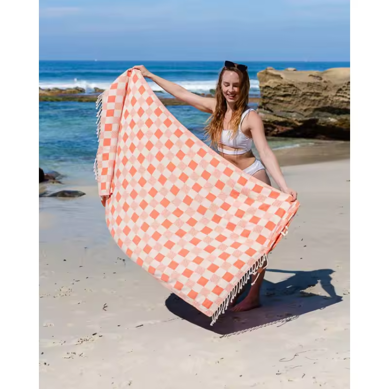 🔥🔥Hot Deal Summer SALE OFF UP TO 60%🔥🔥2-in-1 Towel Backpack with Zipper Pocket thumbnail 14