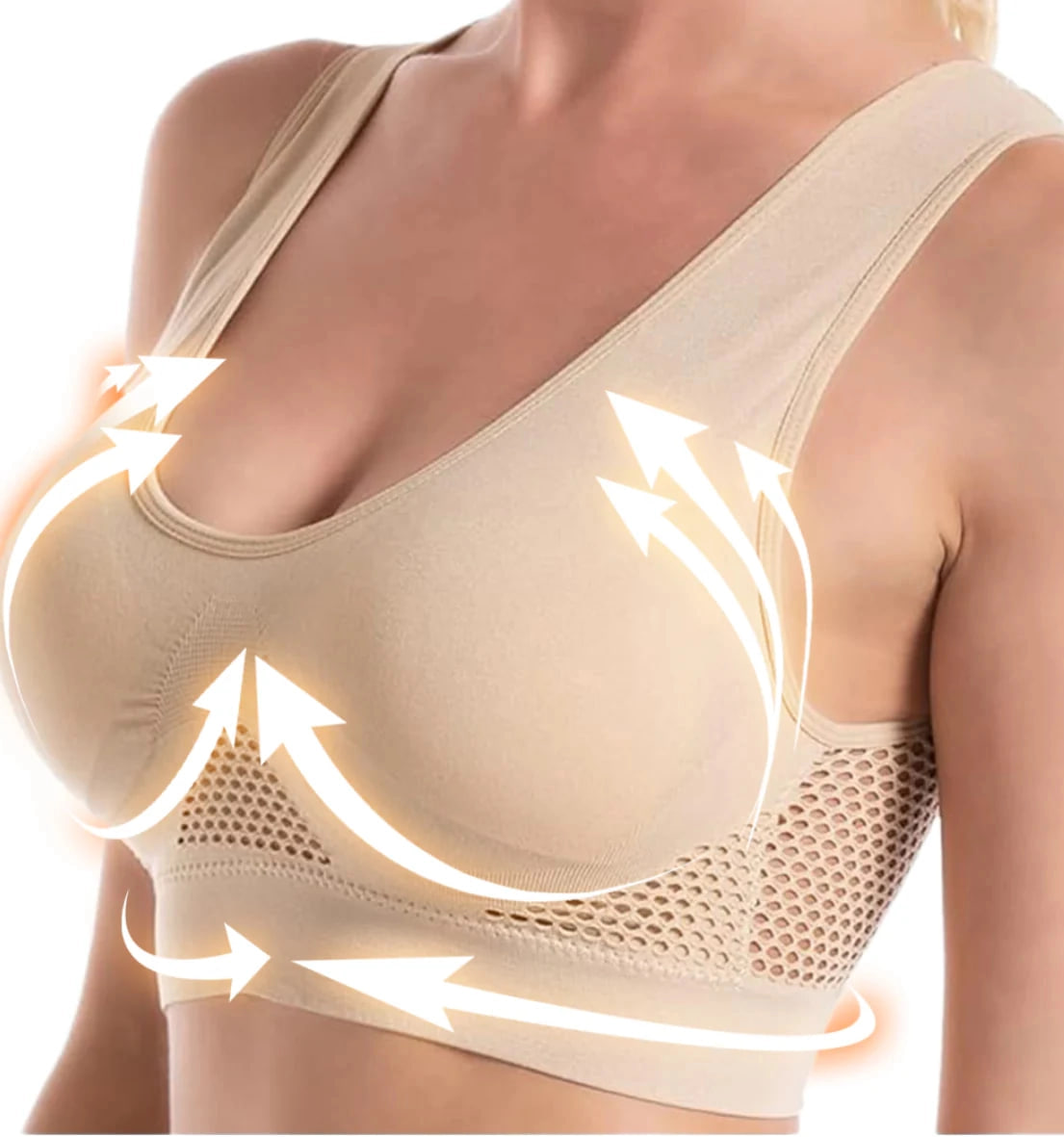 🔥 Breathable Anti-Sagging Breasts Bra - Image 1