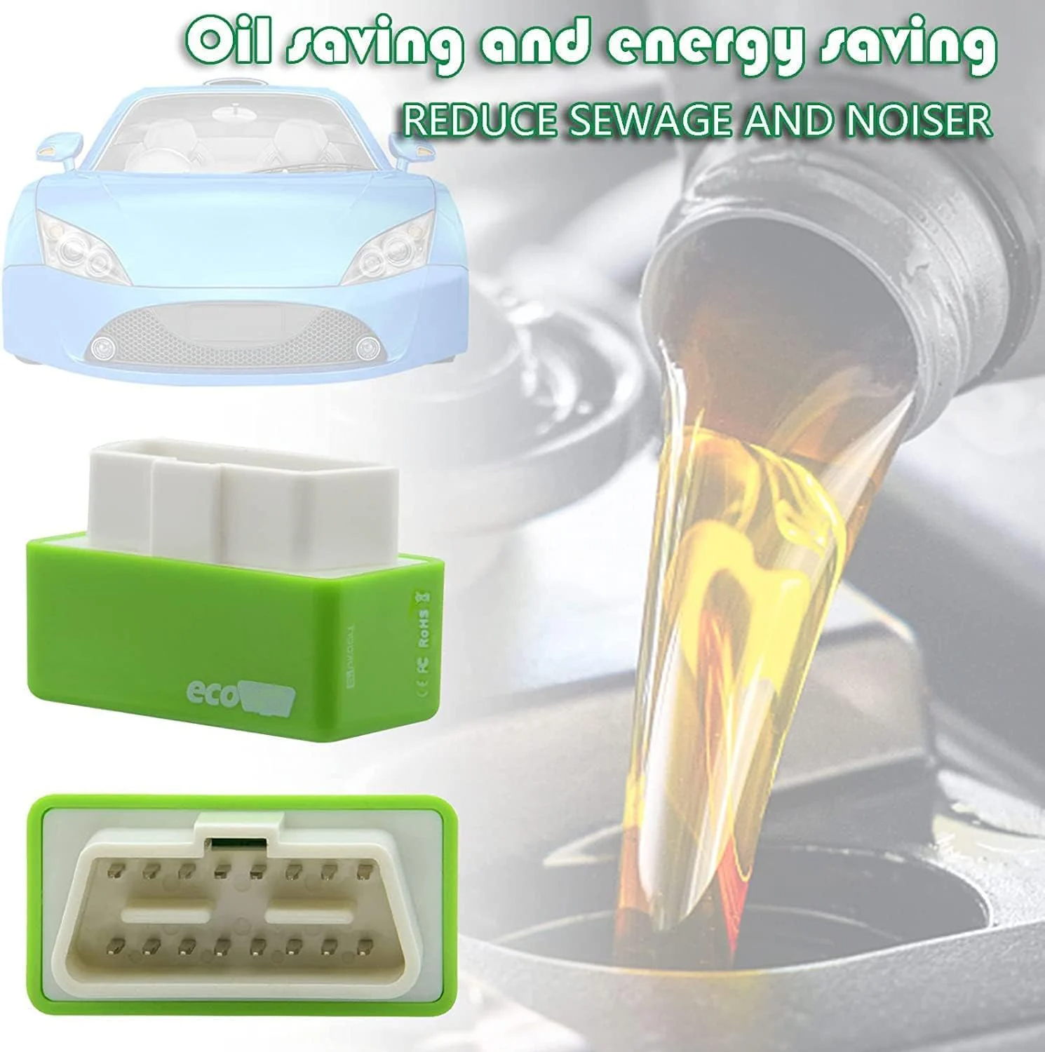 🔥 Summer Sale Upto 60% OBD2 ECO Power & Fuel Saver Device thumbnail 2