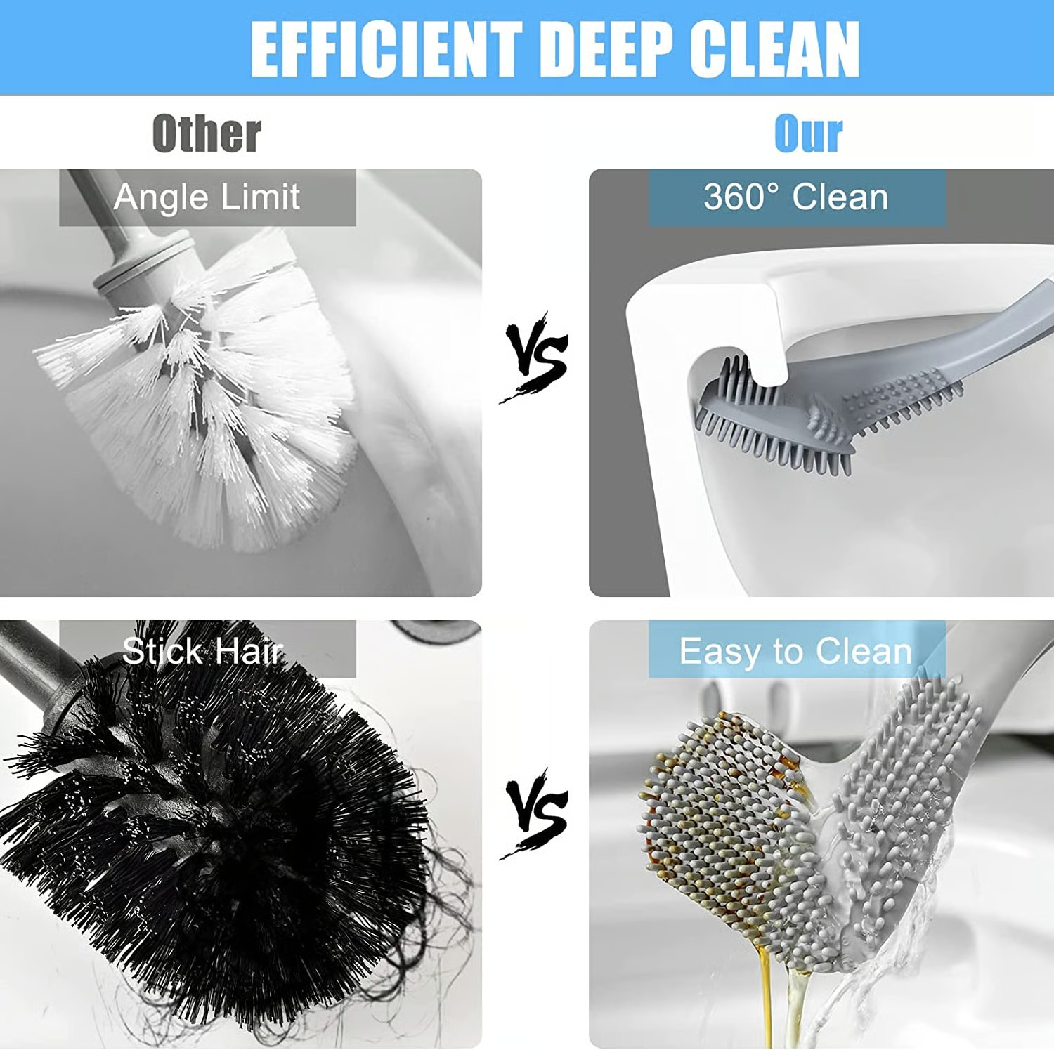 🚽✨50% OFF🔥 Long-Handled Toilet Brush — Clean Deeper Without Bending!✨🧼 thumbnail 3