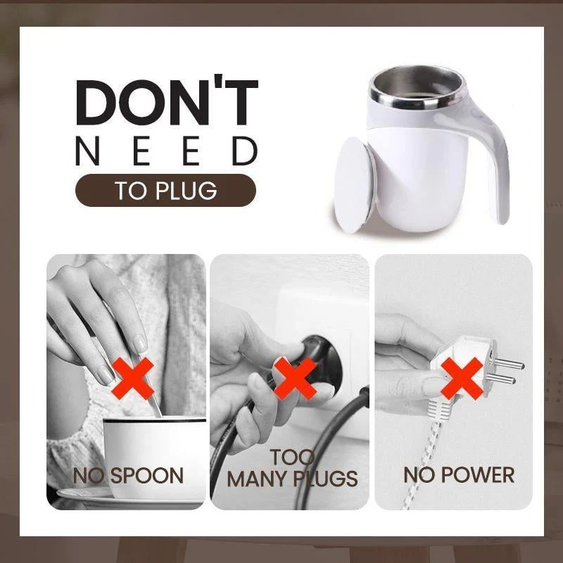 🔥Hot Summer Deal – Up To 50% OFF🔥 Magnetic Automatic Self-Stirring Coffee Mug thumbnail 3