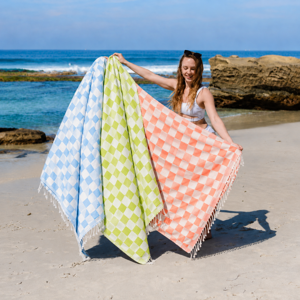 🔥🔥Hot Deal Summer SALE OFF UP TO 60%🔥🔥2-in-1 Towel Backpack with Zipper Pocket thumbnail 13