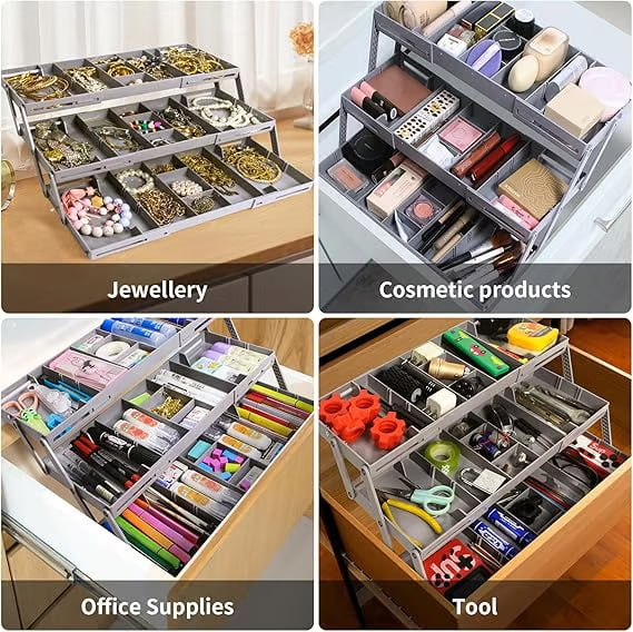 🔥Last Day 60% OFF🔥Multi-Level Smart Drawer Organizer thumbnail 6