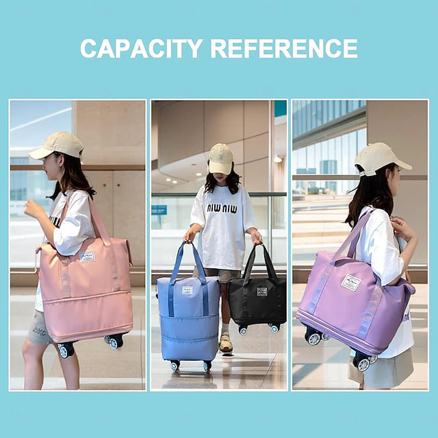 2026 New Large Capacity Travel Bag - Universal Wheel Removable thumbnail 8