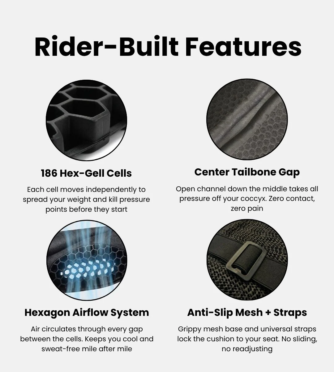 🔥🏍️Hot Deal Summer SALE OFF UP TO 60%🔥🔥Long Distance Seat Cushion thumbnail 3