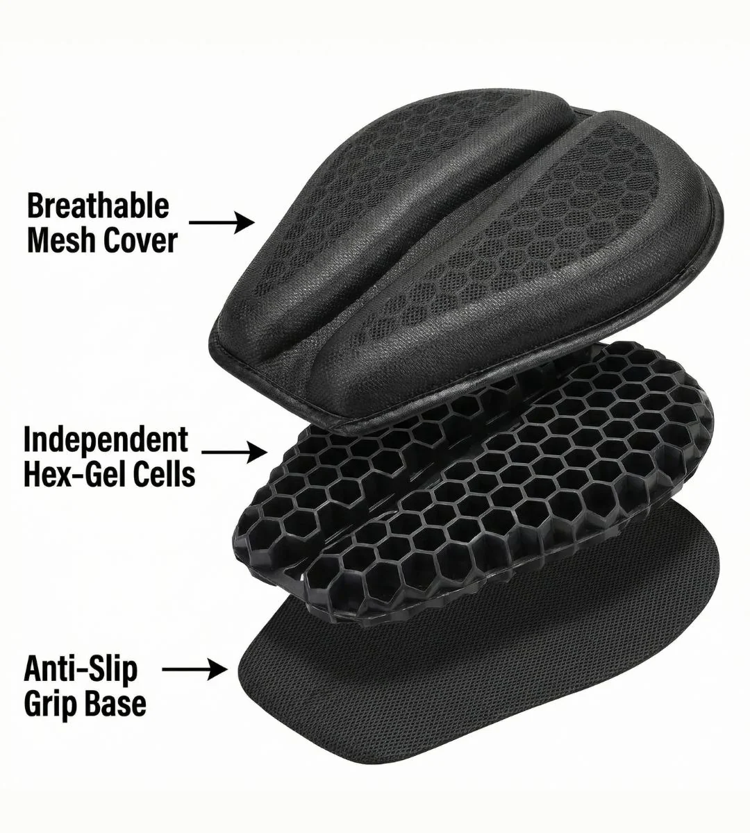 🔥🏍️Hot Deal Summer SALE OFF UP TO 60%🔥🔥Long Distance Seat Cushion thumbnail 5