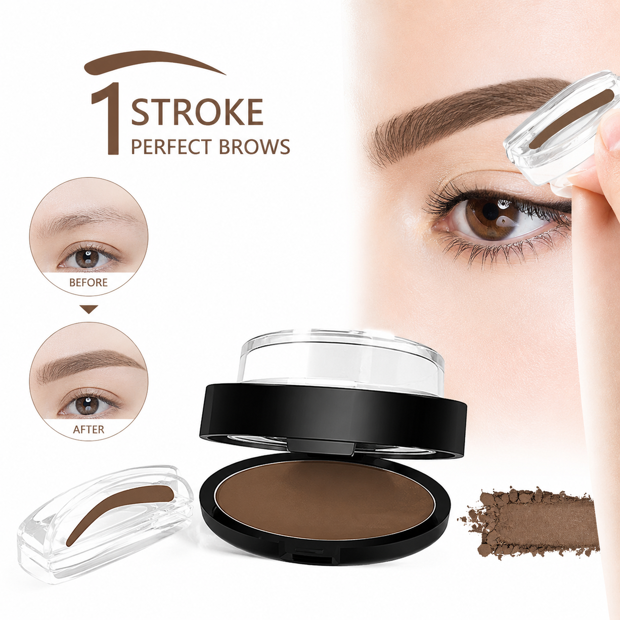 🔥 Limited Deal: Get 50% OFF🔥- ✨BUY 2 GET 1 FREE✨ - Lazy Eyebrow Stamp 💅 - Image 1
