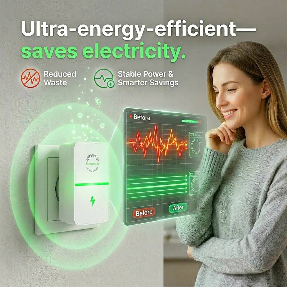 ⚡⚡ SALE OFF 50%🔥 on Electricity Bills — Plug-and-Play Smart Energy-Saving Socket - Image 1