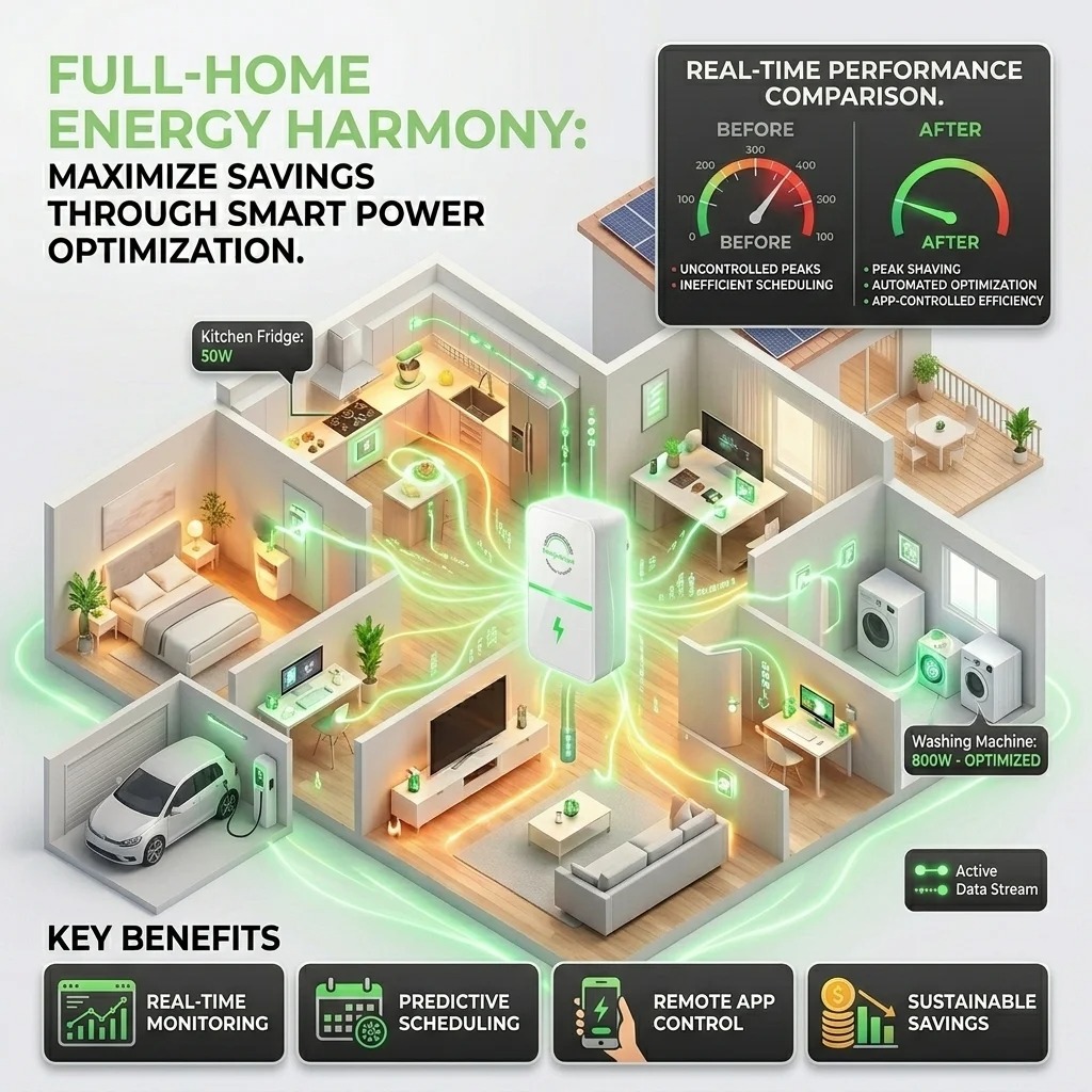 ⚡⚡ SALE OFF 50%🔥 on Electricity Bills — Plug-and-Play Smart Energy-Saving Socket thumbnail 4