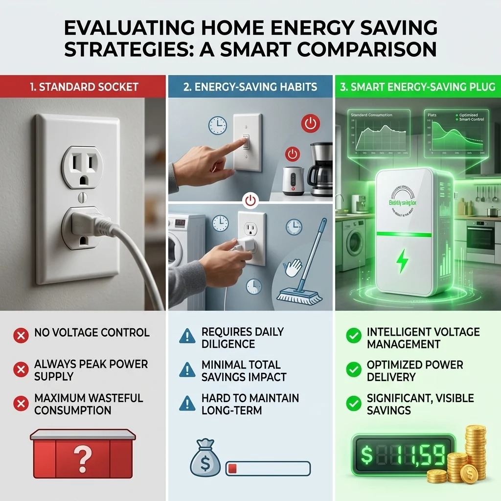 ⚡⚡ SALE OFF 50%🔥 on Electricity Bills — Plug-and-Play Smart Energy-Saving Socket thumbnail 3