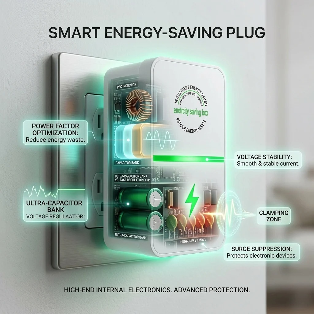 ⚡⚡ SALE OFF 50%🔥 on Electricity Bills — Plug-and-Play Smart Energy-Saving Socket thumbnail 8