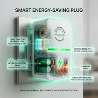 ⚡⚡ SALE OFF 50%🔥 on Electricity Bills — Plug-and-Play Smart Energy-Saving Socket thumbnail 8