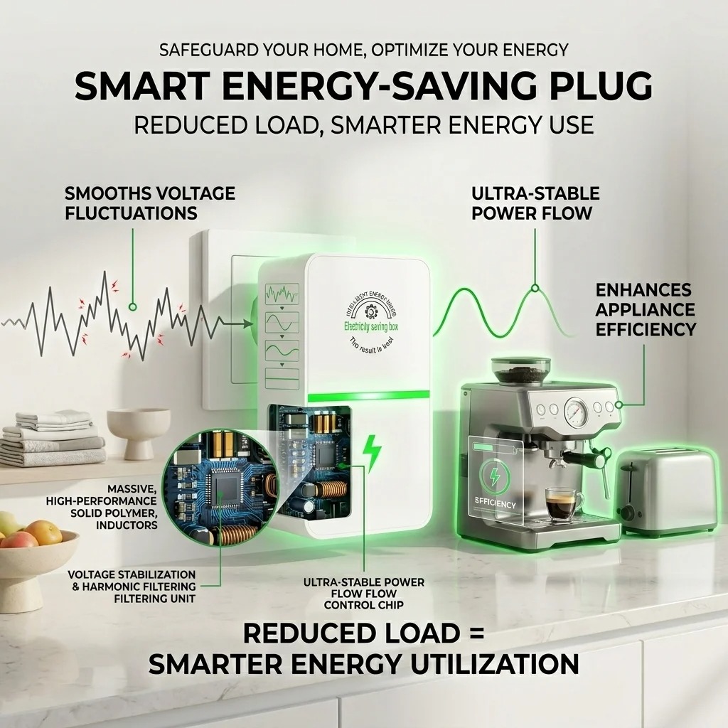 ⚡⚡ SALE OFF 50%🔥 on Electricity Bills — Plug-and-Play Smart Energy-Saving Socket thumbnail 5