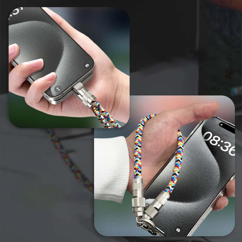 🔥 Summer Sale Upto 60% 2-in-1 Phone Lanyard Charging Cable thumbnail 7