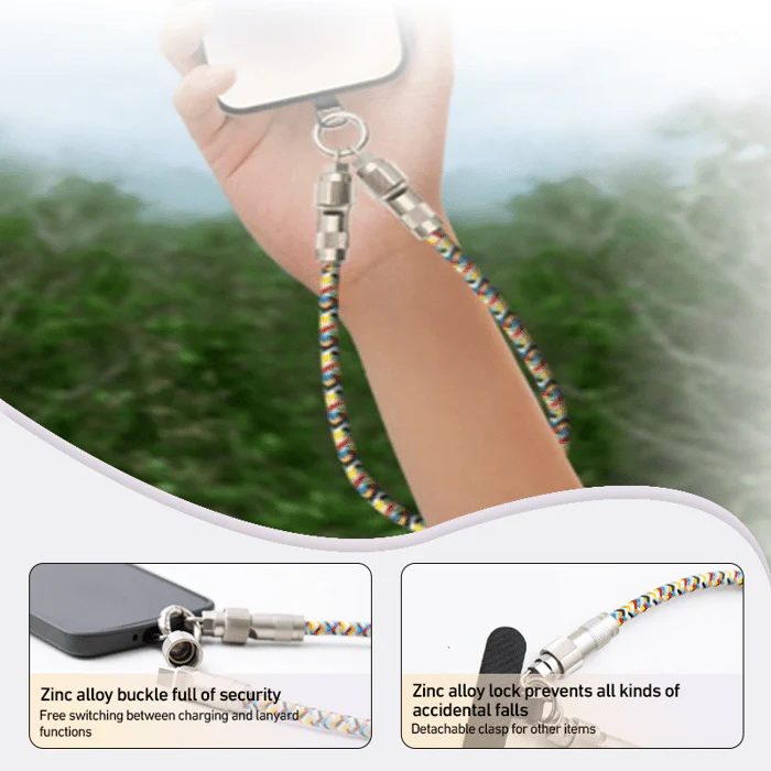 🔥 Summer Sale Upto 60% 2-in-1 Phone Lanyard Charging Cable thumbnail 5