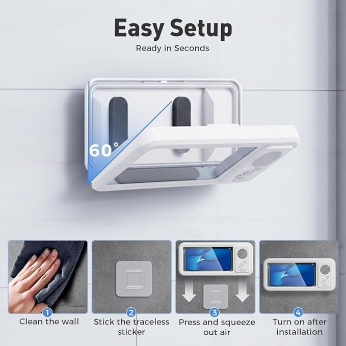 🔥Hot Summer Deal – Up To 50% OFF 🔥- Shower Phone Holder ⭐ thumbnail 4