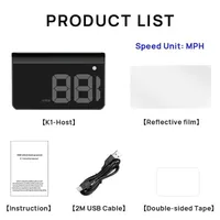 🔥 Summer Sale Upto 60% Head-Up Display Car GPS Digital Speedometer thumbnail 16