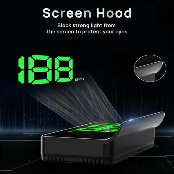 🔥 Summer Sale Upto 60% Head-Up Display Car GPS Digital Speedometer thumbnail 6