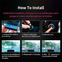 🔥 Summer Sale Upto 60% Head-Up Display Car GPS Digital Speedometer thumbnail 12