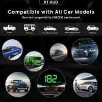 🔥 Summer Sale Upto 60% Head-Up Display Car GPS Digital Speedometer thumbnail 13