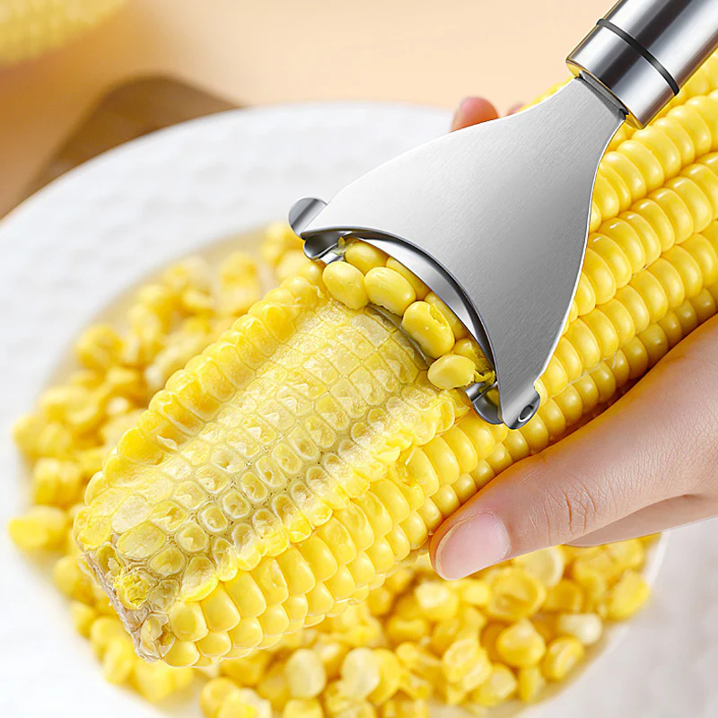 🔥🔥Hot Deal Summer SALE OFF UP TO 60%🔥🌽Corn Kernel Peeler – Easy Corn Cob Stripper for Quick Kernel Removal🔥 thumbnail 2