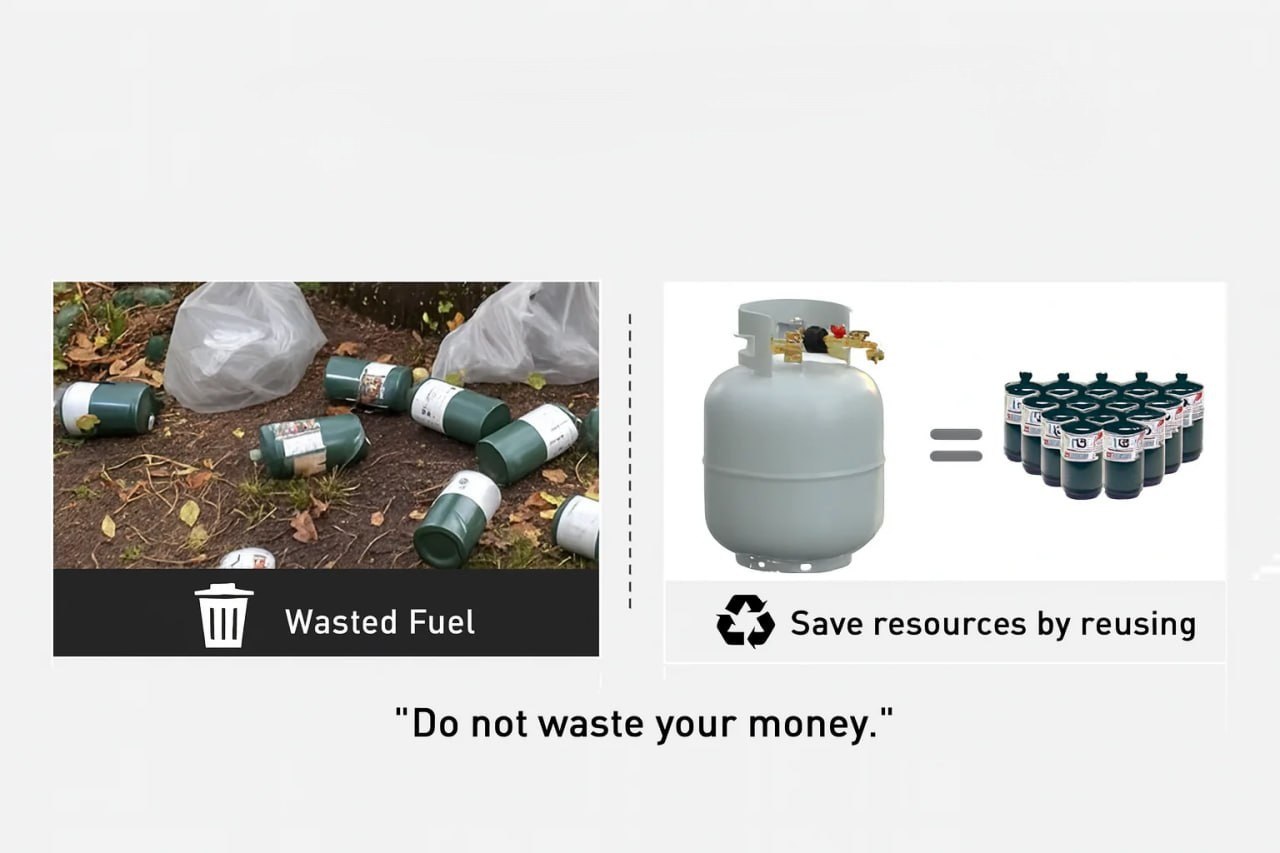 🔥 Summer Sale Upto 60% - Propane Refill Adapter thumbnail 8