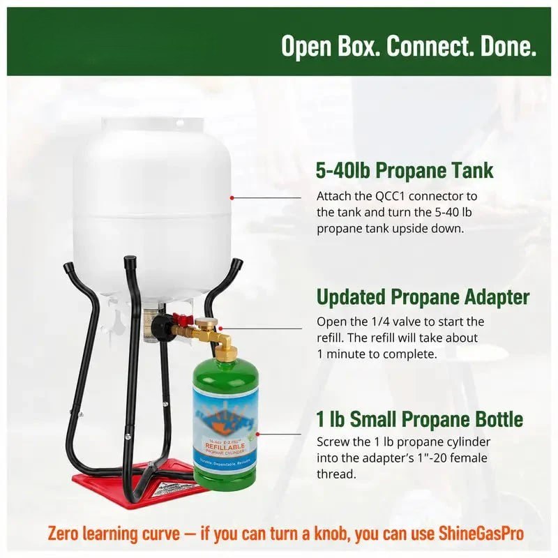 🔥 Summer Sale Upto 60% - Propane Refill Adapter thumbnail 12