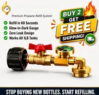 🔥 Summer Sale Upto 60% - Propane Refill Adapter thumbnail 5
