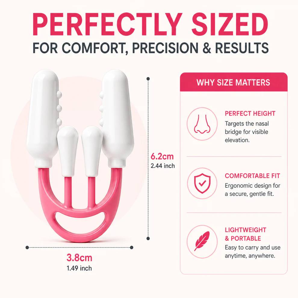 💖 For Girls Sale Up to 50% OFF 💖 - Nose Lifting Tool for Reshaping Nose 👃 thumbnail 4