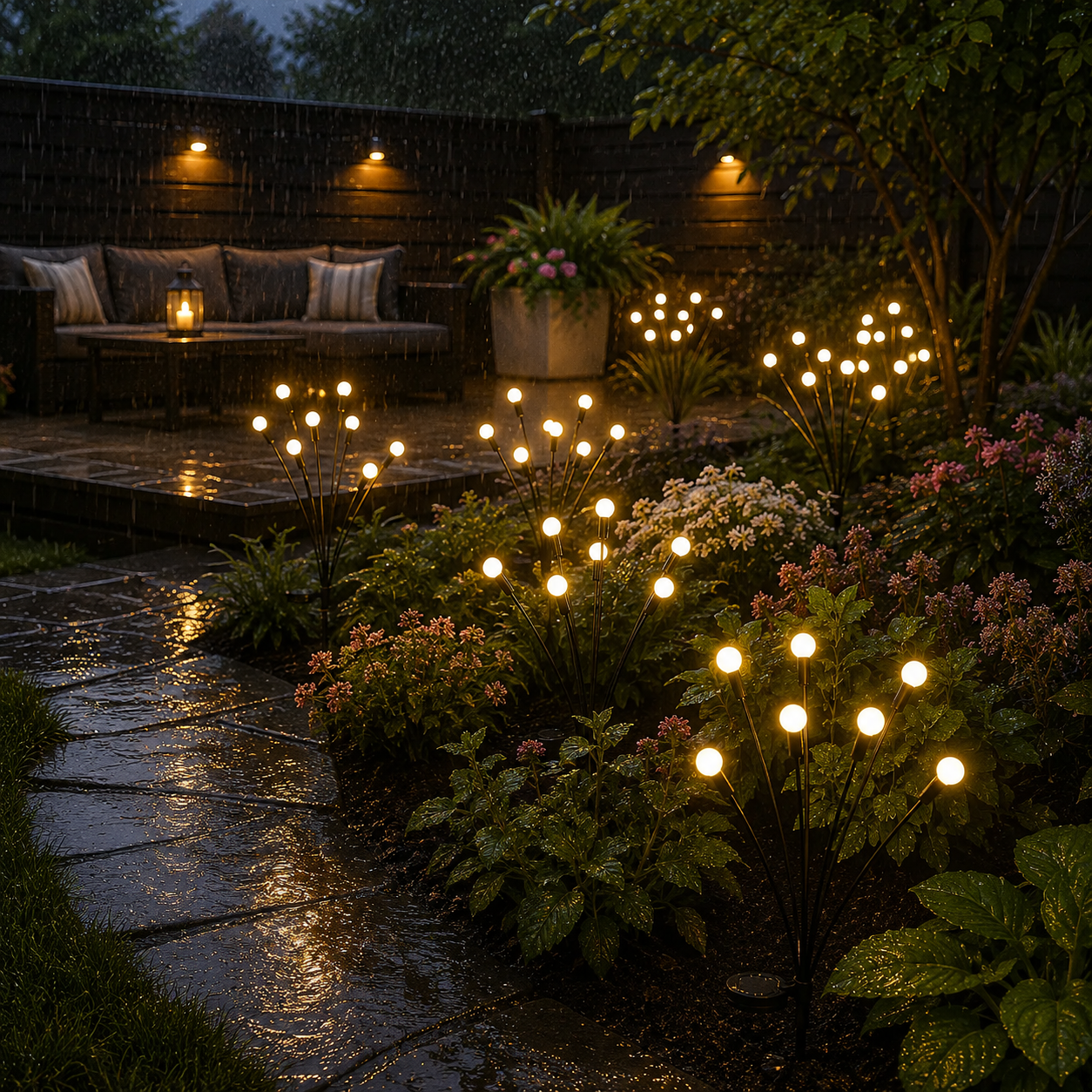 🔥 50% OFF TODAY 🔥 🌿 Solar Garden Lights: Light Up Your Garden Without Wiring ✨ thumbnail 7