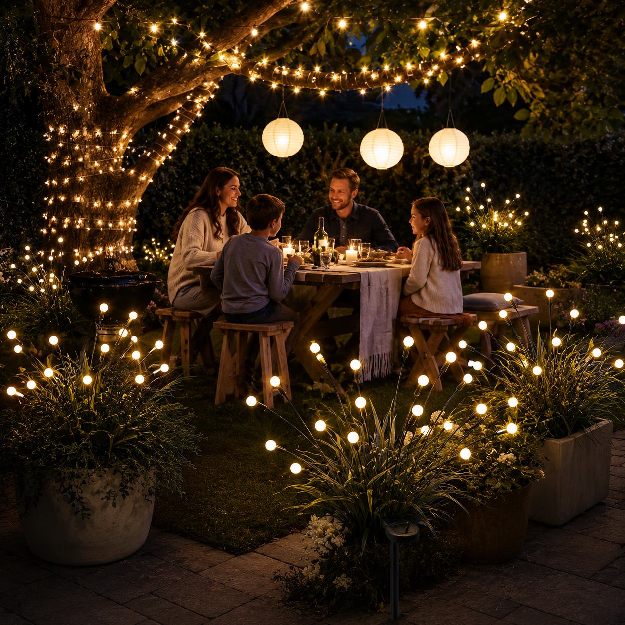 🔥 50% OFF TODAY 🔥 🌿 Solar Garden Lights: Light Up Your Garden Without Wiring ✨ thumbnail 2