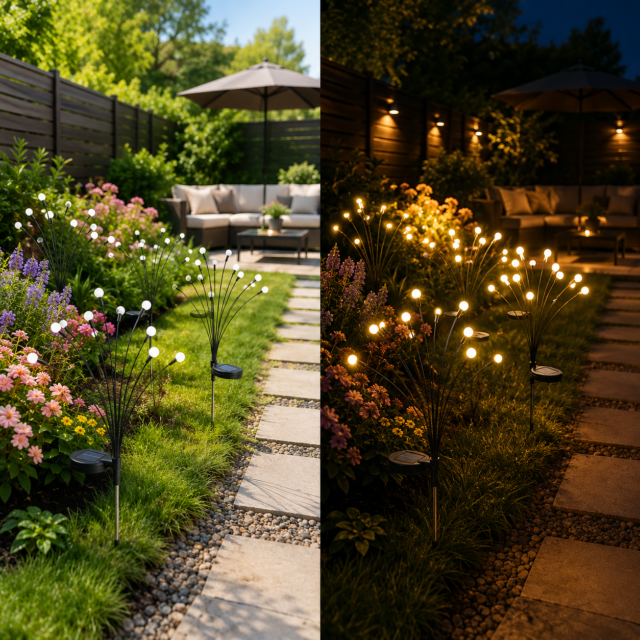 🔥 50% OFF TODAY 🔥 🌿 Solar Garden Lights: Light Up Your Garden Without Wiring ✨ thumbnail 3