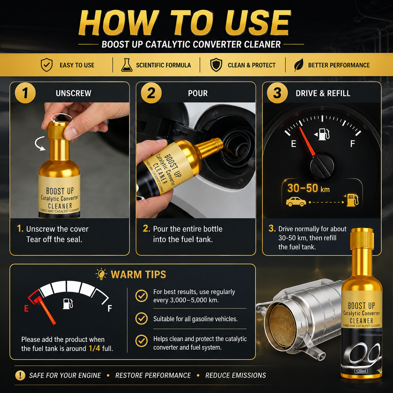 🔥Hot Summer Deal – Up To 50% OFF 🔥 - Catalytic Converter Cleaner ⚙️ thumbnail 3