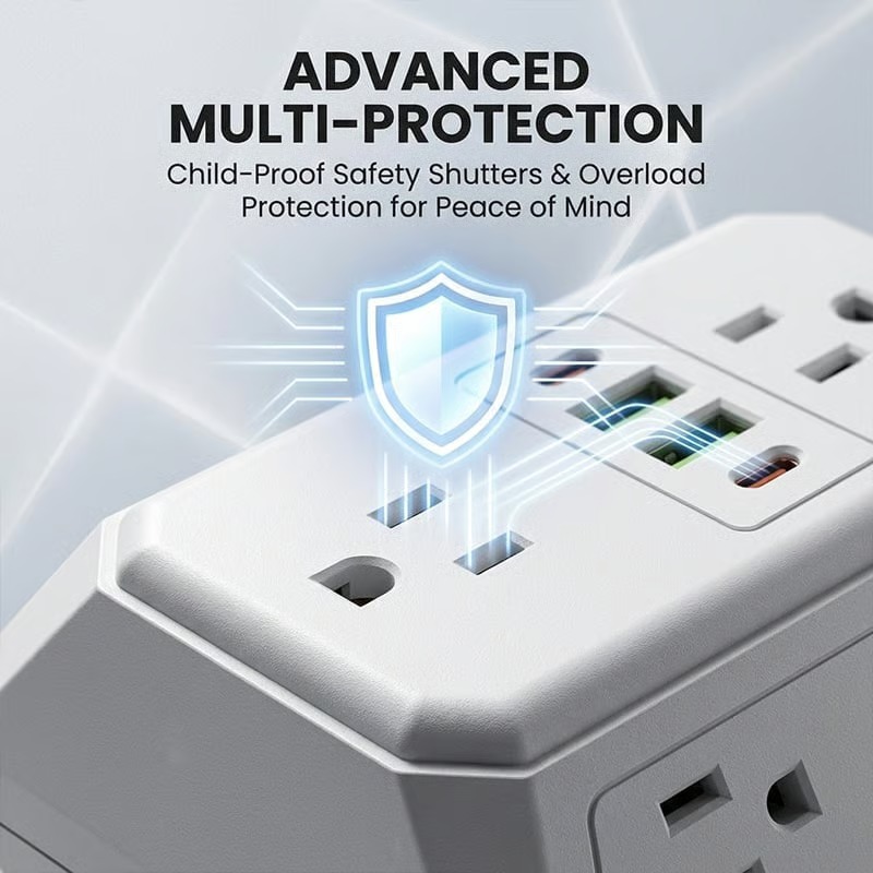 🔥Hot Sale 60% OFF🔥Multi Plug 6-Outlet Extender thumbnail 4