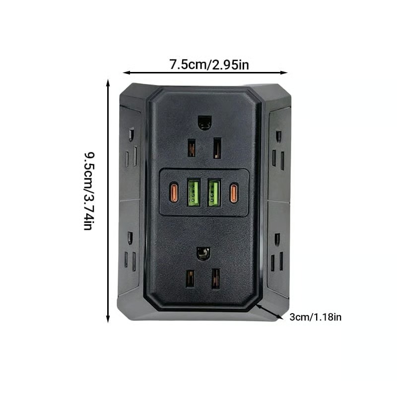 🔥Hot Sale 60% OFF🔥Multi Plug 6-Outlet Extender thumbnail 9