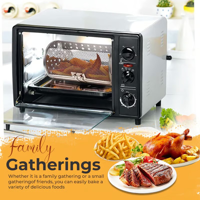 🔥HOT DEAL SUMMER 💖Stainless Steel Rotating Grill thumbnail 5