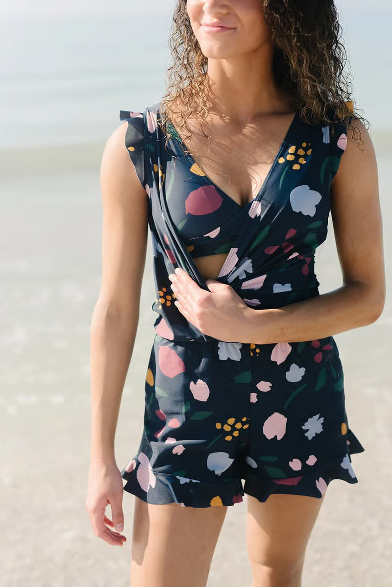 💥Limited time 49% OFF 💥Swim Romper Built-in Bra thumbnail 8