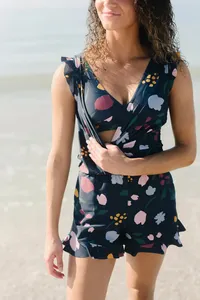 💥Last Day Promotion 49% OFF 💥Swim Romper Built-in Bra thumbnail 9