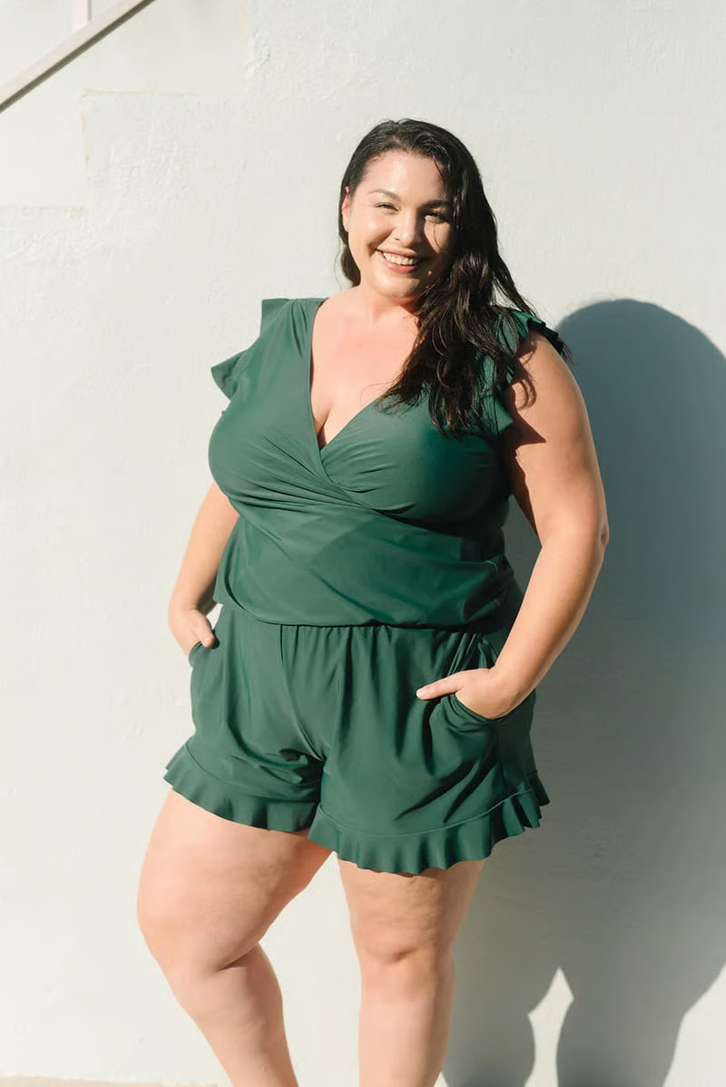 💥Limited time 49% OFF 💥Swim Romper Built-in Bra thumbnail 10