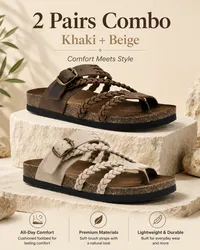 🔥 Hot Sale 50% OFF + Free Shipping🔥Braided Cork Sandals – Your Feet Called thumbnail 9
