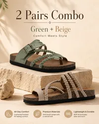 🔥 Hot Sale 50% OFF + Free Shipping🔥Braided Cork Sandals – Your Feet Called thumbnail 11