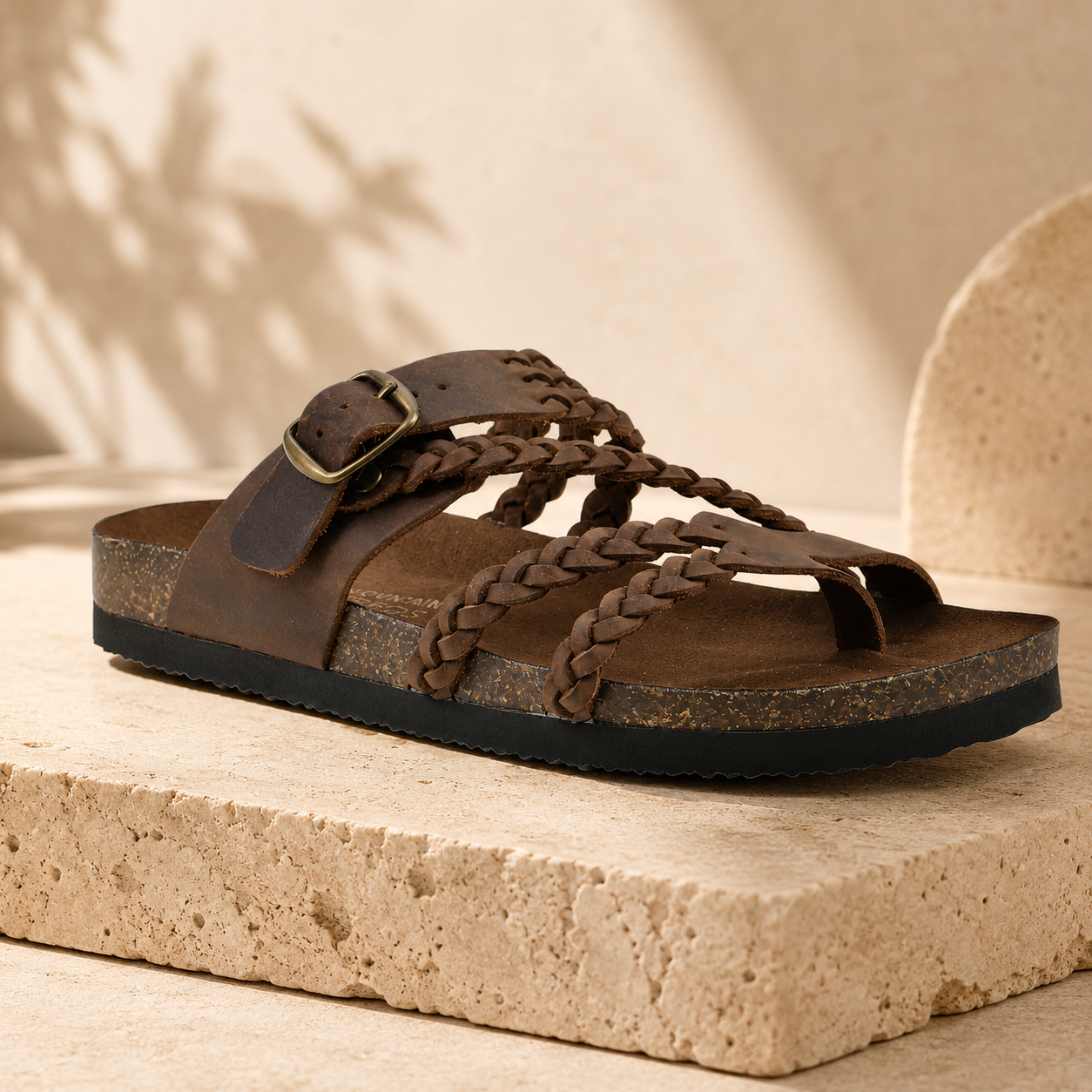 🔥🔥Hot Deal Summer SALE OFF UP TO 60%🔥🔥Braided Cork Sandals – Your Feet Called thumbnail 5