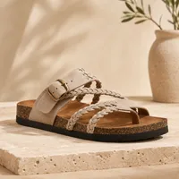 🔥 Hot Sale 50% OFF + Free Shipping🔥Braided Cork Sandals – Your Feet Called thumbnail 7