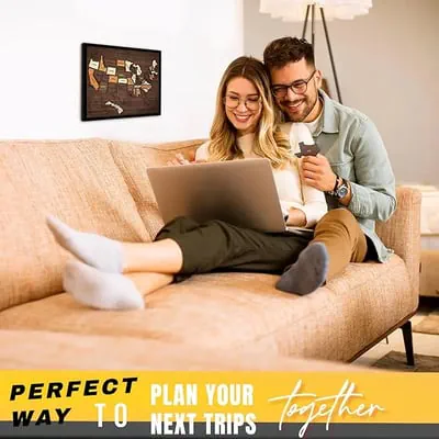 🔥Last Day 60% OFF ✈️ Wooden USA Travel Map Puzzle🧩A Stylish Way to Track Your Journey & Memories thumbnail 8