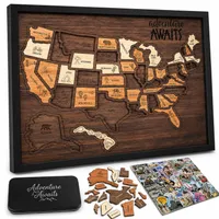 🔥Last Day 60% OFF ✈️ Wooden USA Travel Map Puzzle🧩A Stylish Way to Track Your Journey & Memories thumbnail 7