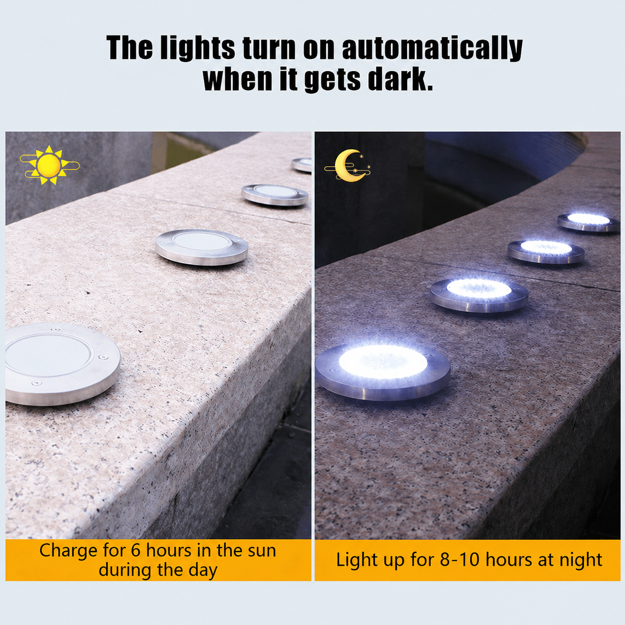 🔥Hot Deal Summer 🔥 Solar Ground Lights for Outdoor Gardens🔥 thumbnail 4