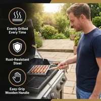 🔥SUMMER SALE OFF 50%  Hot Dog Roller for Grill🌭 thumbnail 5