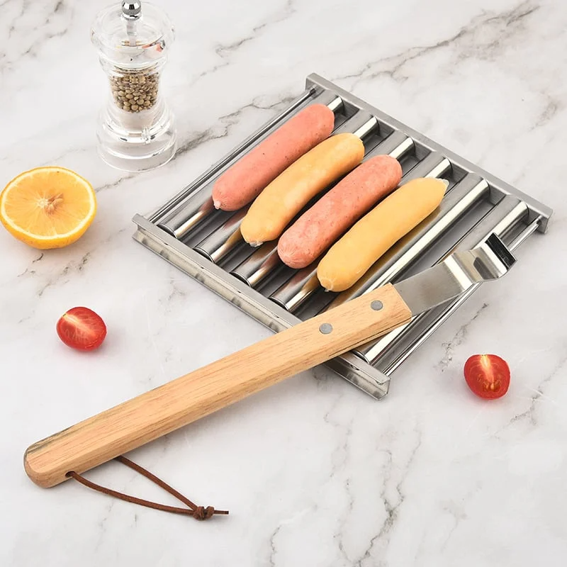 🔥SUMMER SALE OFF 50%  Hot Dog Roller for Grill🌭 thumbnail 9