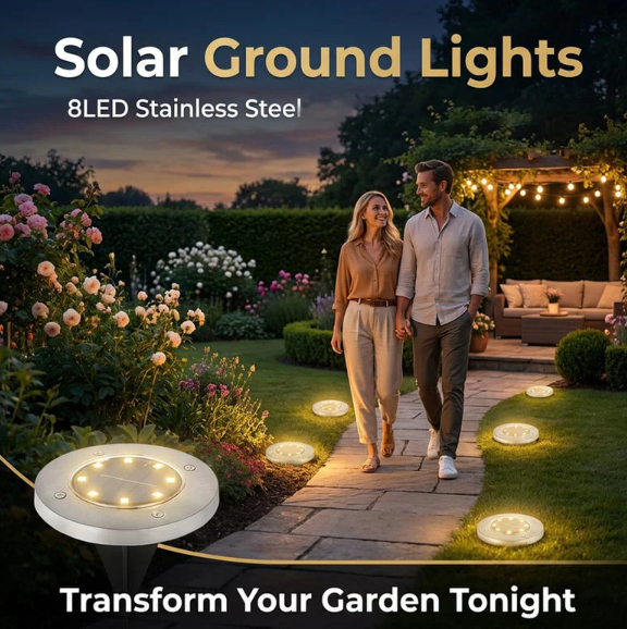 🔥Hot Deal Summer 🔥 Solar Ground Lights for Outdoor Gardens🔥 thumbnail 2